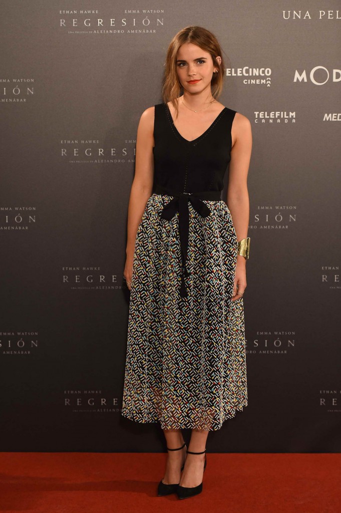 Emma Watson at Regression Photocall in Madrid 8/27/2015-1