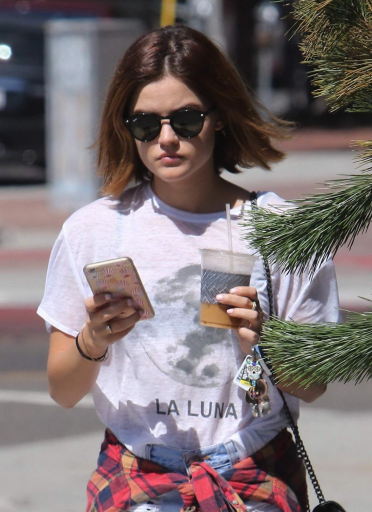 Lucy Hale Out in Beverly Hills 8/12/2015-1