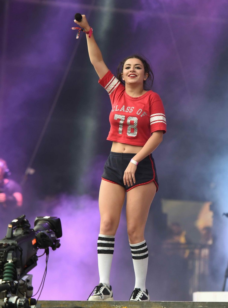 Charli XCX at Bestival on Isle of Wight 9/11/2015-1