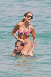 Sylvie Van Der Vaart In An Attractive Bikini In St Tropez Lacelebs Co