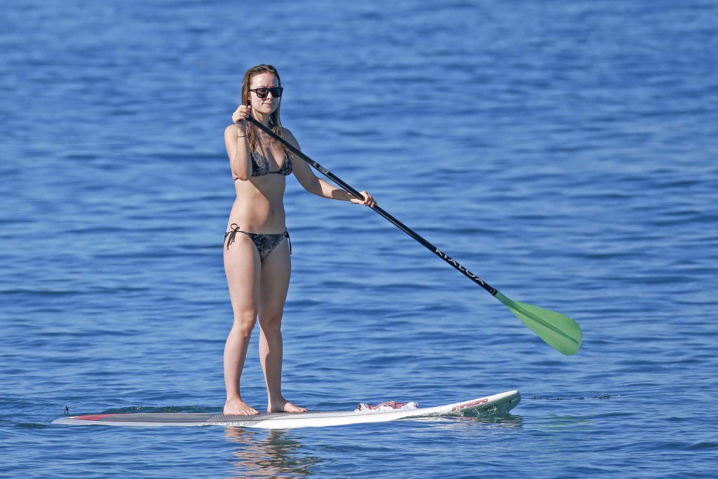 Olivia Wilde In Bikini At The Beach In Maui Lacelebs Co