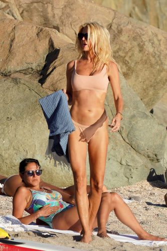 Victoria Silvstedt Parades Toned Physique On The Beach In St Barts My XXX Hot Girl