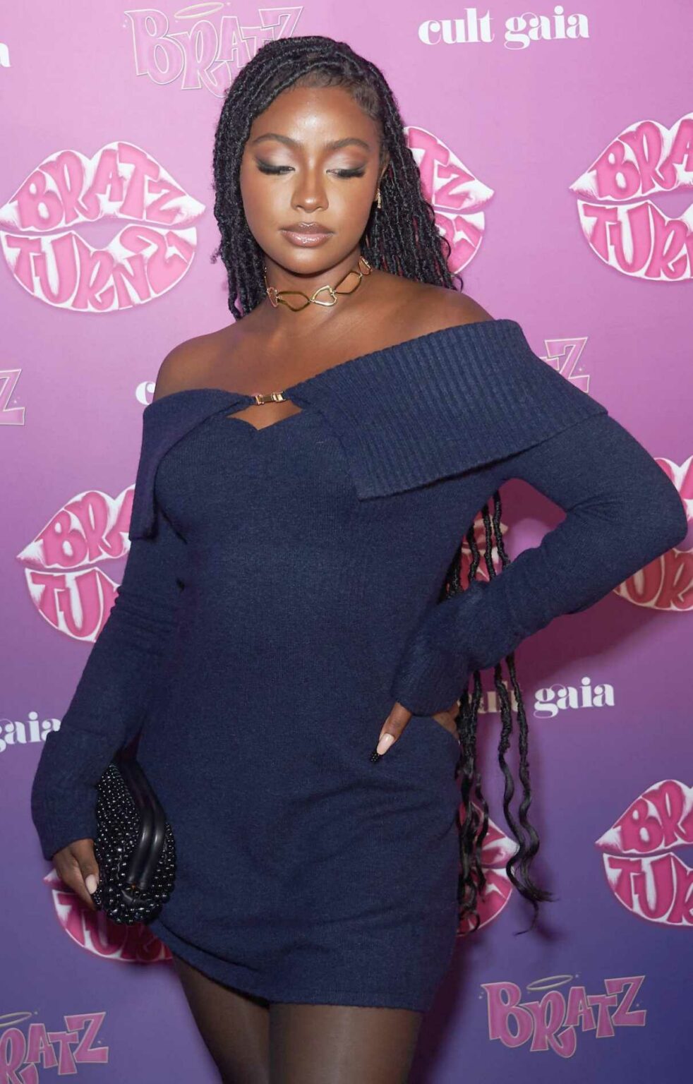 Justine Skye Attends The Bratz Birthday Party At Goldstein