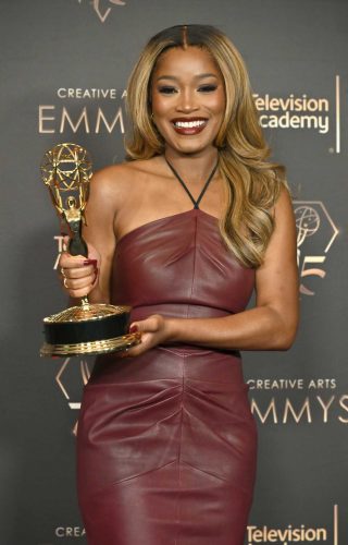 Keke Palmer Attends The 75th Creative Arts Emmy Awards At The Peacock