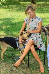 Joanna Krupa With Naughty Dogs in Warsaw-5