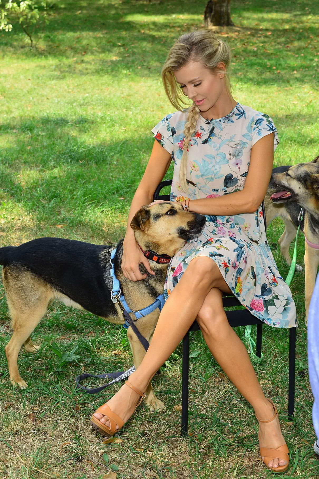 Joanna Krupa With Naughty Dogs in Warsaw-5 – LACELEBS.CO