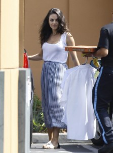 Mila Kunis Visits Disney Studios 7/22/15-2