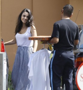 Mila Kunis Visits Disney Studios 7/22/15-4