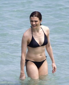 Rachel Weisz in Bikini at the Beach in Minorca 7/23/2015-3