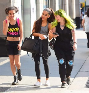 Ariana Grande Leaving the Gym in New York 7/29/2015-2
