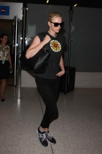 Charlize Theron Arriving at LAX Airport 8/28/2015-2