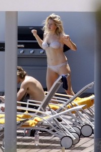 Ellie Goulding in Bikini at Pool in Ibiza 8/01/2015-2