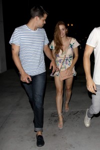 Holland Roden Leaving Zelda Williams Birthday Party in Hollywood 7/31/15-2