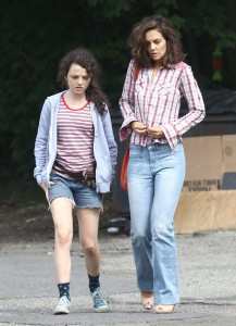 Katie Holmes on the set of All We Had in New York 8/20/2015-4