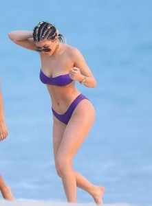 Kylie Jenner in Bikini in Bikini at the Beach in Punta Mita 8/10/2015-3