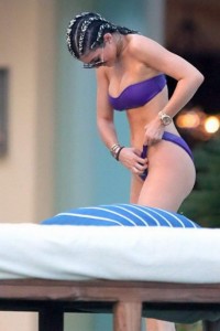 Kylie Jenner in Bikini in Bikini at the Beach in Punta Mita 8/10/2015-4