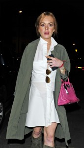 Lindsay Lohan Out in London 8/12/2015-4