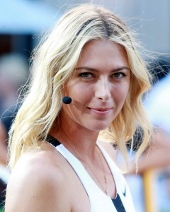 Maria Sharapova at Nike's NYC Street Tennis Event 8/24/2015-8