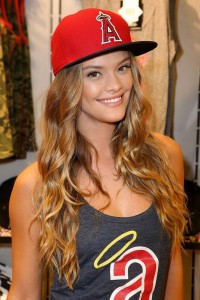 Nina Agdal in Anaheim at New Era Cap Store Opening 8/17/2015-7