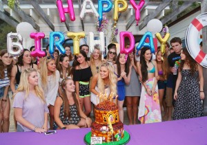 Olivia Holt's 18th Birthday With Nintendo in Malibu 8/17/2015-8