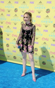 Sabrina Carpenter at 2015 Teen Choice Awards in LA 8/16/2015-5