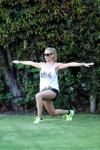 Stephanie Pratt Working out in Hollywood 7/25/15-7