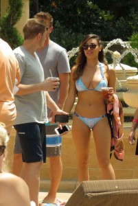 Ana Cheri in Bikini at Pool in Las Vegas-5