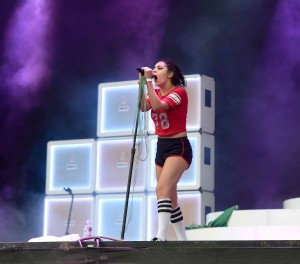 Charli XCX at Bestival on Isle of Wight 9/11/2015-3