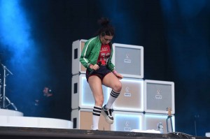 Charli XCX at Bestival on Isle of Wight 9/11/2015-6