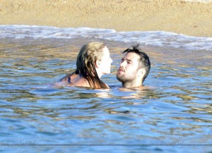 Emily VanCamp in Bikini at the Beach in Italy 8/28/2015-3