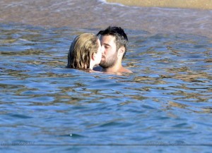 Emily VanCamp in Bikini at the Beach in Italy 8/28/2015-4