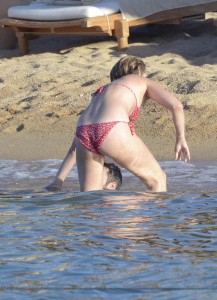 Emily VanCamp in Bikini at the Beach in Italy 8/28/2015-7