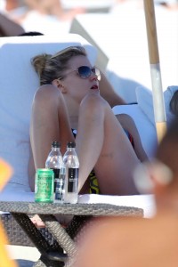 Jennifer Morrison in Bikini in Miami-2