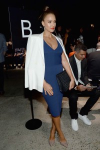 Jessica Alba in Narciso Rodriguez Show at Spring 2016 NY Fashion Week 9/15/2015-2