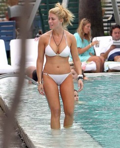 Jill Martin in Bikini at Pool in Miami-5