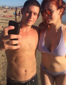 Maitland Ward in Bikini at the Beach Malibu 8/29/2015-4