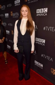 Nature Beauty Sophie Turner at 2015 BAFTA in Beverly Hills-3