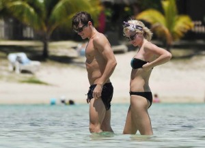 Pixie Lott in Bikini at Mauritius-5