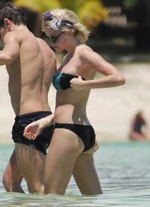 Pixie Lott in Bikini at Mauritius-7