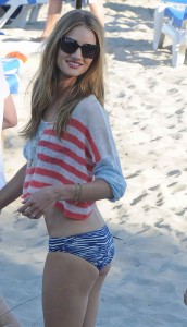 Rosie Huntington-Whiteley in Bikini in Miami-2