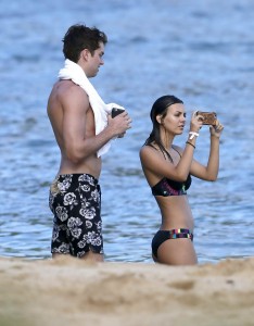 Victoria Justice in Bikini at the Beach in Hawaii 8/27/2015-6