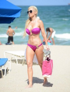 Ana Braga in Bikini in Miami-5