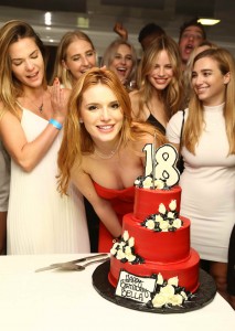 Bella Thorne at Her 18th Birthday Party on a Yacht in Los Angeles 10/10/2015-2