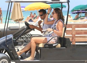 Daisy Fuentes in a Stunning Bikini on a Beach in Miami-9