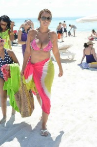 Evelyn Lozada in a Bikini in Miami-5