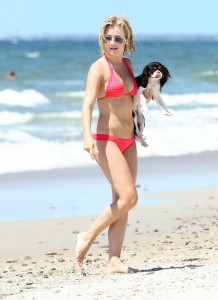 Juilianne Hough in an Elegant Bikini at the Beach in North Carolina-4
