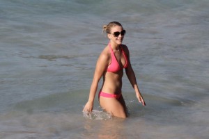 Julianne Hough in Bikini at the Beach in St. Barths-3