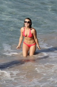 Julianne Hough in Bikini at the Beach in St. Barths-4