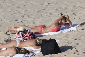 Julianne Hough in Bikini at the Beach in St. Barths-6