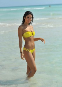 Leilani Dowding at the Miami Beach in Bikini-6